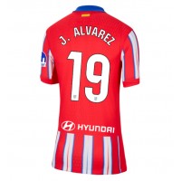 Dres Atletico Madrid Julian Alvarez #19 Domáci pre Ženy 2024-25 Krátky Rukáv